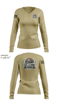 AshPeak Fire Solutions 58652744 Women's Long Sleeve V-neck Shirt - 1