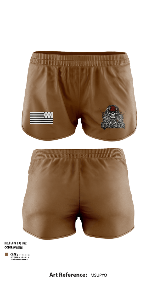 Ranger Panties, 809tH MRBC 1st PLT 2nd SEC Sparrows, , Teamtime, Team time, sublimation, custom sports apparel, team uniforms, spirit wear, spiritwear, sports uniforms, custom shirts, team store, custom team store, fundraiser sports, apparel fundraiser