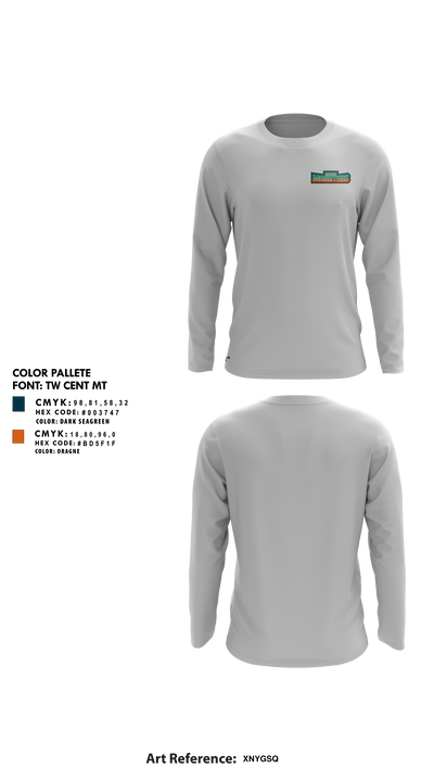 Midwest Monsters 38011238 Long Sleeve Performance Shirt 18