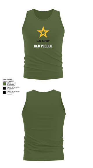 Tank Top, Old Pueblo, , Teamtime, Team time, sublimation, custom sports apparel, team uniforms, spirit wear, spiritwear, sports uniforms, custom shirts, team store, custom team store, fundraiser sports, apparel fundraiser