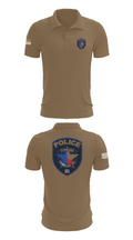 Cypress- Fairbanks ISD Police Department 56419862 Short Sleeve Performance Polo - 7