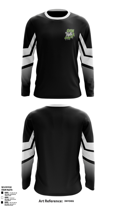Cash Junkies Elites 56605495 Long Sleeve Performance Shirt - 2
