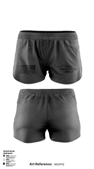 Ranger Panties, 740TH TRANSPORTATION COMPANY, National Guard, Teamtime, Team time, sublimation, custom sports apparel, team uniforms, spirit wear, spiritwear, sports uniforms, custom shirts, team store, custom team store, fundraiser sports, apparel fundraiser