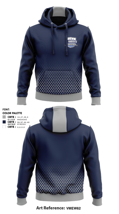 No Handouts Track & Field 84390737 Hoodie - 1
