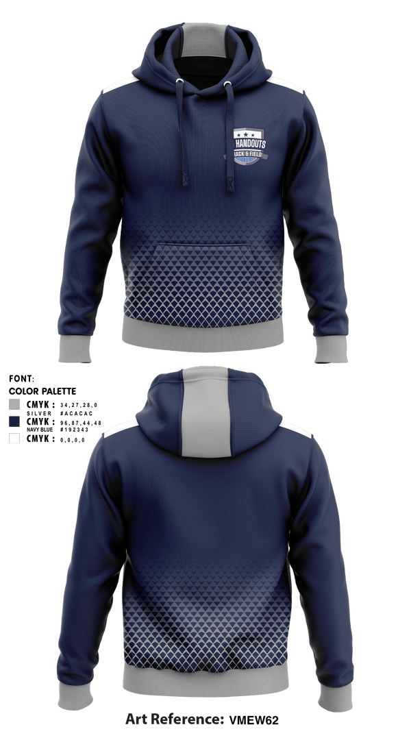 Hoodie, No Handouts Track & Field, Track & Field, Teamtime, Team time, sublimation, custom sports apparel, team uniforms, spirit wear, spiritwear, sports uniforms, custom shirts, team store, custom team store, fundraiser sports, apparel fundraiser