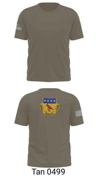 Alpha BTRY 2/138th FA 84014015 Old School Cotton Feel Shirt - 67