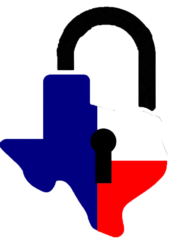 Texas Locksmith 87408396 Stainless Steel Water Bottle with a Straw Lid