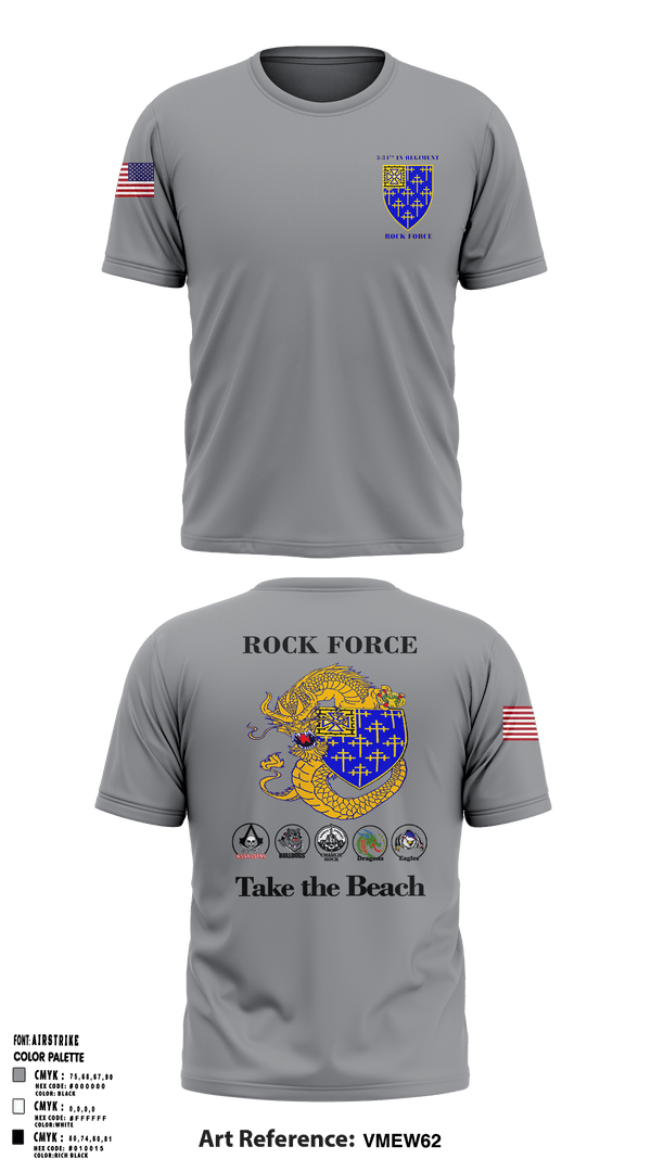 Short Sleeve Performance Shirt, 3rd Battalion, 34th Infantry Regiment, Army, Teamtime, Team time, sublimation, custom sports apparel, team uniforms, spirit wear, spiritwear, sports uniforms, custom shirts, team store, custom team store, fundraiser sports, apparel fundraiser