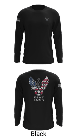 Long Sleeve Performance Shirt, 7th Munitions Sq, Air Force, Teamtime, Team time, sublimation, custom sports apparel, team uniforms, spirit wear, spiritwear, sports uniforms, custom shirts, team store, custom team store, fundraiser sports, apparel fundraiser