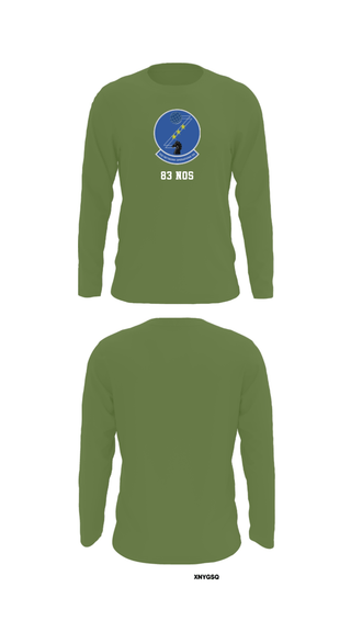 Long Sleeve Performance Shirt, 83 NOS, Air Force, Teamtime, Team time, sublimation, custom sports apparel, team uniforms, spirit wear, spiritwear, sports uniforms, custom shirts, team store, custom team store, fundraiser sports, apparel fundraiser