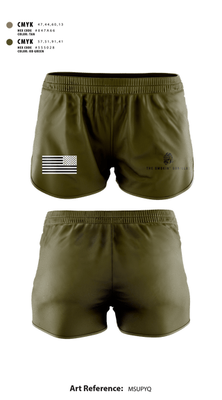 Ranger Panties, The Smokin' Gorillas, Space Force, Teamtime, Team time, sublimation, custom sports apparel, team uniforms, spirit wear, spiritwear, sports uniforms, custom shirts, team store, custom team store, fundraiser sports, apparel fundraiser