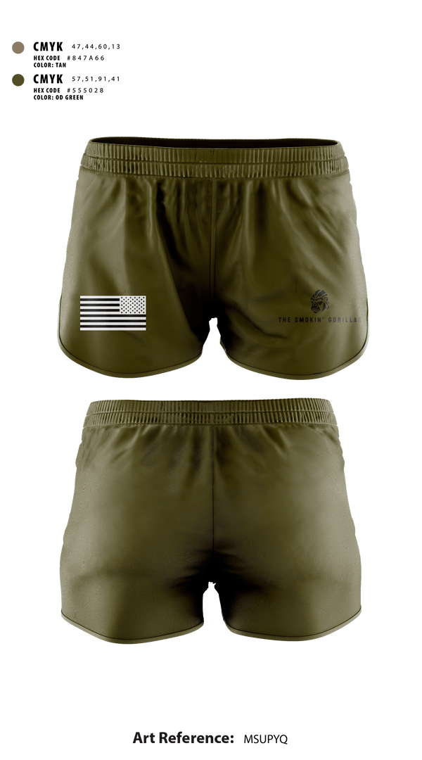 Ranger Panties, The Smokin' Gorillas, Space Force, Teamtime, Team time, sublimation, custom sports apparel, team uniforms, spirit wear, spiritwear, sports uniforms, custom shirts, team store, custom team store, fundraiser sports, apparel fundraiser