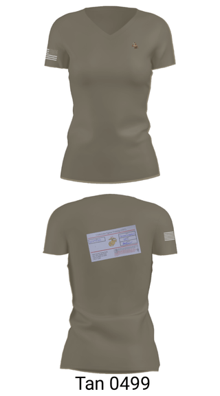 Women's Short Sleeve Vneck Shirt, 1/4, Marines, Teamtime, Team time, sublimation, custom sports apparel, team uniforms, spirit wear, spiritwear, sports uniforms, custom shirts, team store, custom team store, fundraiser sports, apparel fundraiser