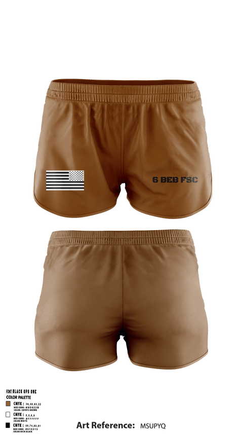 Ranger Panties, 6 BEB FSC, Army, Teamtime, Team time, sublimation, custom sports apparel, team uniforms, spirit wear, spiritwear, sports uniforms, custom shirts, team store, custom team store, fundraiser sports, apparel fundraiser