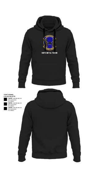 Hoodie, 51SFS Metal Tigers, Air Force, Teamtime, Team time, sublimation, custom sports apparel, team uniforms, spirit wear, spiritwear, sports uniforms, custom shirts, team store, custom team store, fundraiser sports, apparel fundraiser