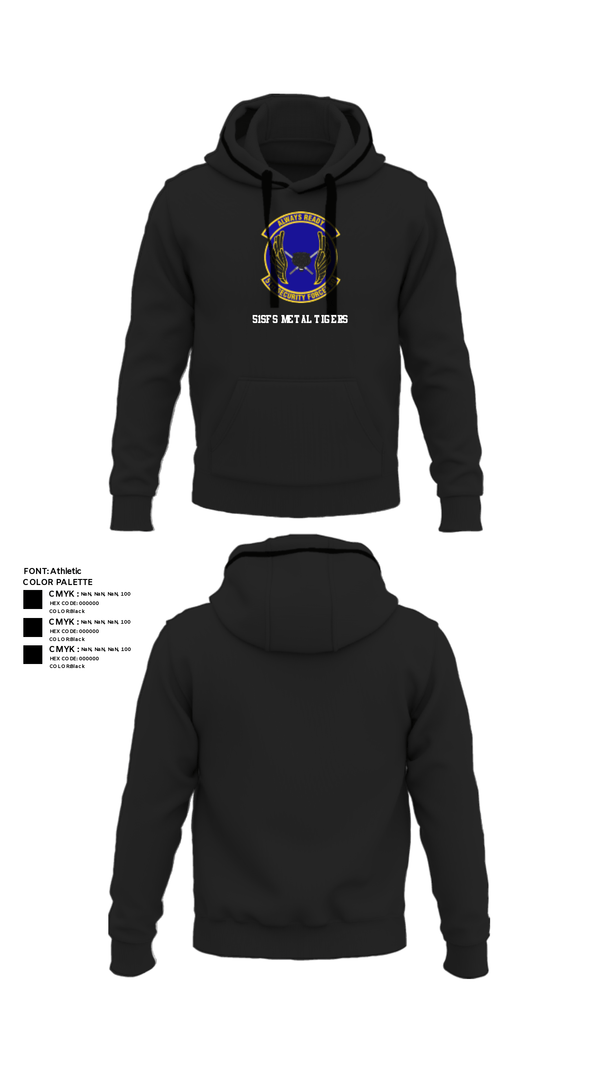 Hoodie, 51SFS Metal Tigers, Air Force, Teamtime, Team time, sublimation, custom sports apparel, team uniforms, spirit wear, spiritwear, sports uniforms, custom shirts, team store, custom team store, fundraiser sports, apparel fundraiser
