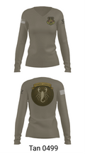 380 ESFS 95267878 Women's Long Sleeve V-neck Shirt - 77