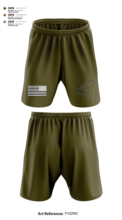 Dirty Dawgz 3192563 Athletic Shorts With Pockets - 1