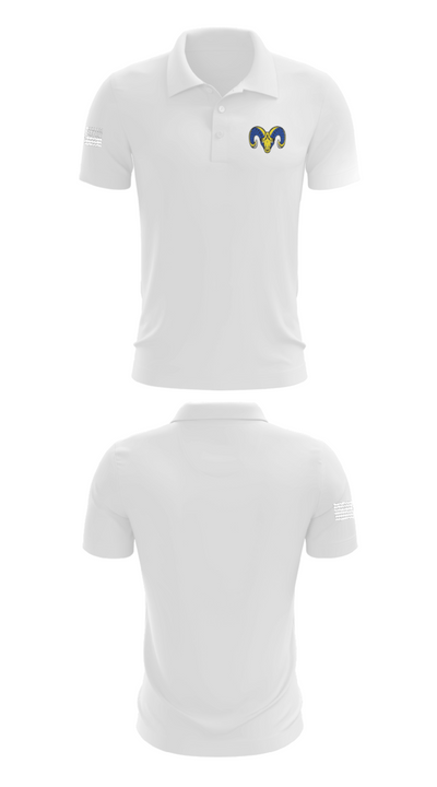 Cuba High School Volleyball 47808550 Short Sleeve Performance Polo - 9