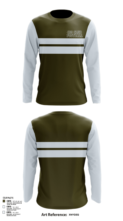 480 club 1370459 Long Sleeve Performance Shirt - 1