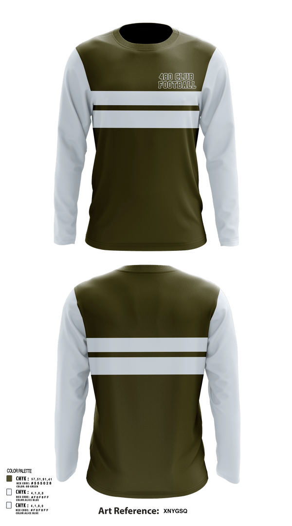 Long Sleeve Performance Shirt, 480 club, Football, Teamtime, Team time, sublimation, custom sports apparel, team uniforms, spirit wear, spiritwear, sports uniforms, custom shirts, team store, custom team store, fundraiser sports, apparel fundraiser