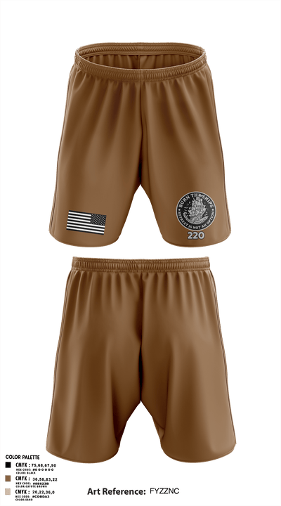 220 BPOA 59828515 Athletic Shorts With Pockets - 2