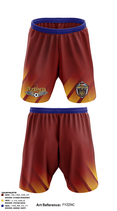Azteca 61641395 Athletic Shorts With Pockets - 1