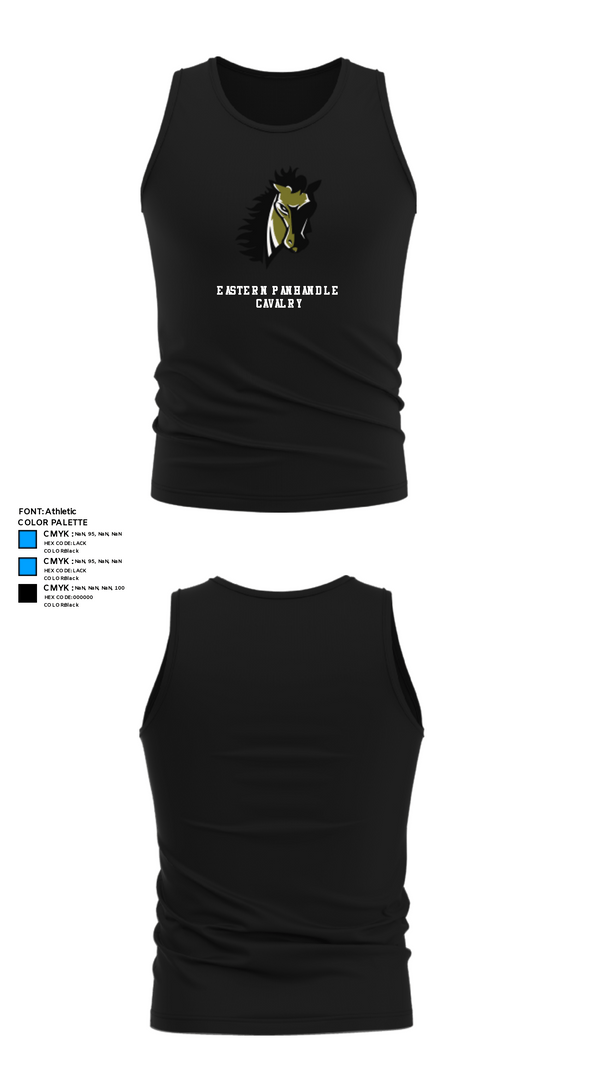 Tank Top, Eastern Panhandle Cavalry, Football, Teamtime, Team time, sublimation, custom sports apparel, team uniforms, spirit wear, spiritwear, sports uniforms, custom shirts, team store, custom team store, fundraiser sports, apparel fundraiser