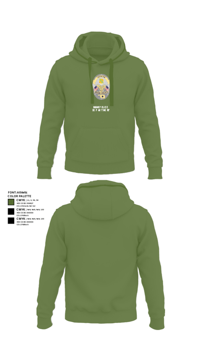 Miami Police Department 88232990 Hoodie - 49