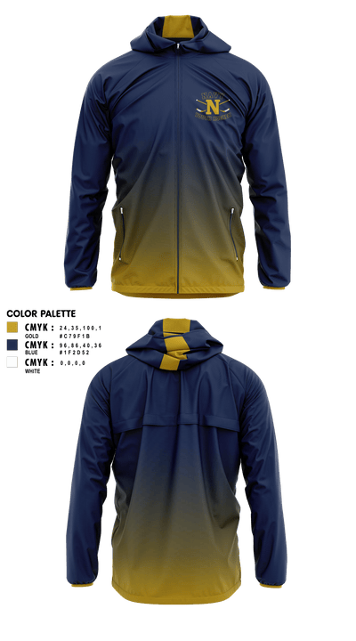 Navy Youth Hockey 90157811 Windbreaker - 3