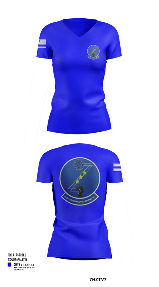 Women's Short Sleeve Vneck Shirt, 83 NOS, Air Force, Teamtime, Team time, sublimation, custom sports apparel, team uniforms, spirit wear, spiritwear, sports uniforms, custom shirts, team store, custom team store, fundraiser sports, apparel fundraiser