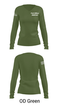 Fort Bliss DENTAC 45605501 Women's Long Sleeve V-neck Shirt - 57