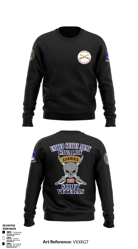 Crew Neck Sweatshirt, 150th cavalry regiment, National Guard, Teamtime, Team time, sublimation, custom sports apparel, team uniforms, spirit wear, spiritwear, sports uniforms, custom shirts, team store, custom team store, fundraiser sports, apparel fundraiser