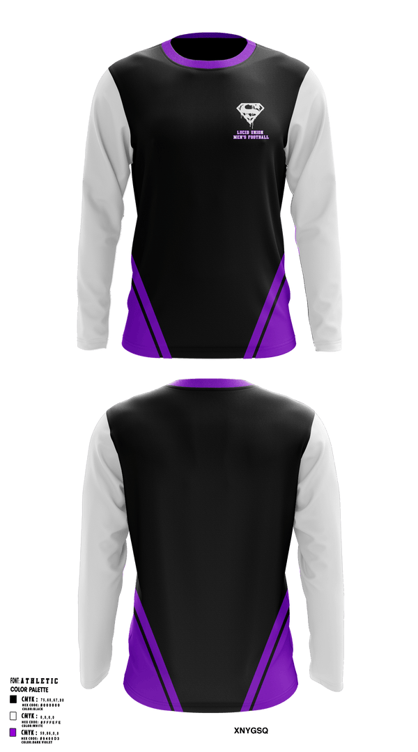 Long Sleeve Performance Shirt, Lucid union, Football, Teamtime, Team time, sublimation, custom sports apparel, team uniforms, spirit wear, spiritwear, sports uniforms, custom shirts, team store, custom team store, fundraiser sports, apparel fundraiser