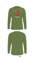 1st Battalion 15th Field Artillery 40296639 Long Sleeve Performance Shirt - 52