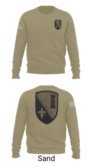 Crew Neck Sweatshirt, 844th ECC, National Guard, Teamtime, Team time, sublimation, custom sports apparel, team uniforms, spirit wear, spiritwear, sports uniforms, custom shirts, team store, custom team store, fundraiser sports, apparel fundraiser
