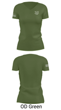 Capt “Bud” Jackson Composite Squadron - NJ102 17980254 Women's Short Sleeve V-neck Shirt - 48