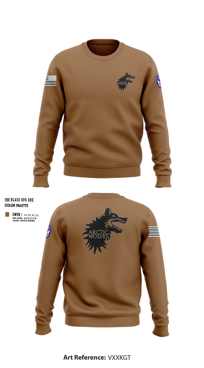Arctic Wolves 45055570 Crew Neck Sweatshirt - 30