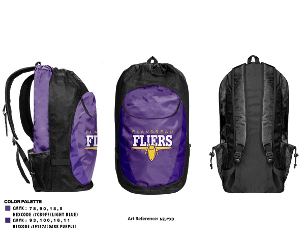Gear Bag, Fliers, Baseball, Teamtime, Team time, sublimation, custom sports apparel, team uniforms, spirit wear, spiritwear, sports uniforms, custom shirts, team store, custom team store, fundraiser sports, apparel fundraiser