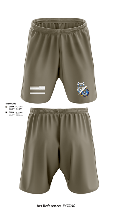 DINFOS (Defense Information School) 29284303 Athletic Shorts With Pockets - 4