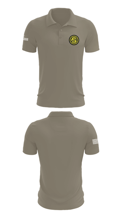 OCS 117th RTI 76770798 Short Sleeve Performance Polo - 64