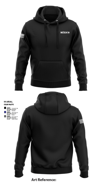México 77334867 Hoodie - 1