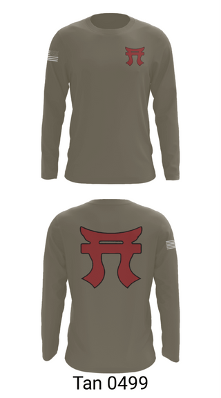 Long Sleeve Performance Shirt, 187th Iron Rakkasans, Army, Teamtime, Team time, sublimation, custom sports apparel, team uniforms, spirit wear, spiritwear, sports uniforms, custom shirts, team store, custom team store, fundraiser sports, apparel fundraiser