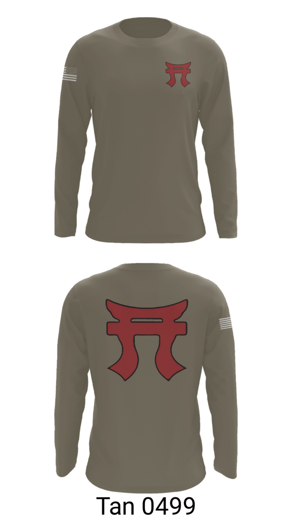 Long Sleeve Performance Shirt, 187th Iron Rakkasans, Army, Teamtime, Team time, sublimation, custom sports apparel, team uniforms, spirit wear, spiritwear, sports uniforms, custom shirts, team store, custom team store, fundraiser sports, apparel fundraiser