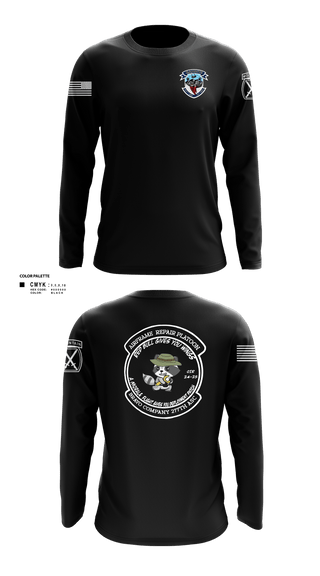 Long Sleeve Performance Shirt, B Co 277 ASB ARP, Army, Teamtime, Team time, sublimation, custom sports apparel, team uniforms, spirit wear, spiritwear, sports uniforms, custom shirts, team store, custom team store, fundraiser sports, apparel fundraiser