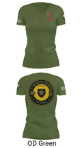 1st Battalion 15th Field Artillery 40296639 Women's Short Sleeve V-neck Shirt - 48