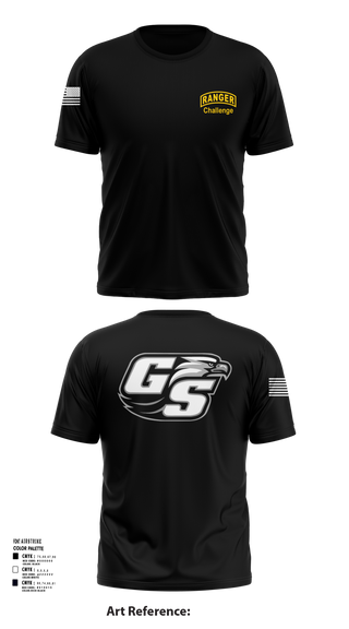 Short Sleeve Performance Shirt, GASOU ROTC Ranger Challenge, , Teamtime, Team time, sublimation, custom sports apparel, team uniforms, spirit wear, spiritwear, sports uniforms, custom shirts, team store, custom team store, fundraiser sports, apparel fundraiser
