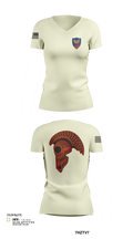 HHC, 311th (T)SC 14853900 Women's Short Sleeve V-neck Shirt - 103