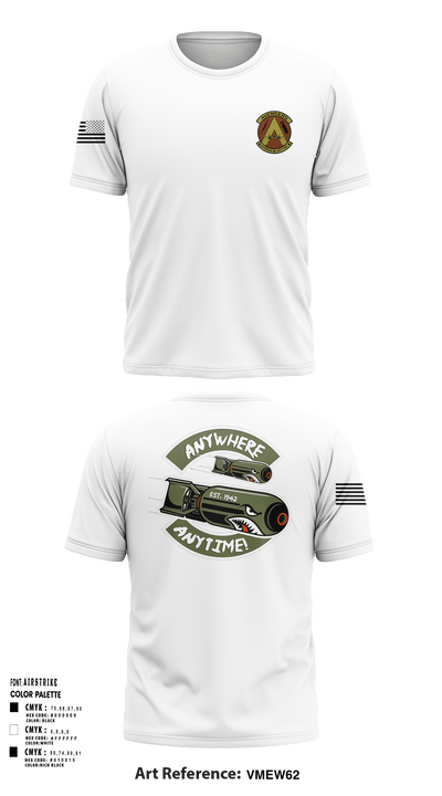340th Flying Training Group 94922399 Short Sleeve Performance Shirt - 3