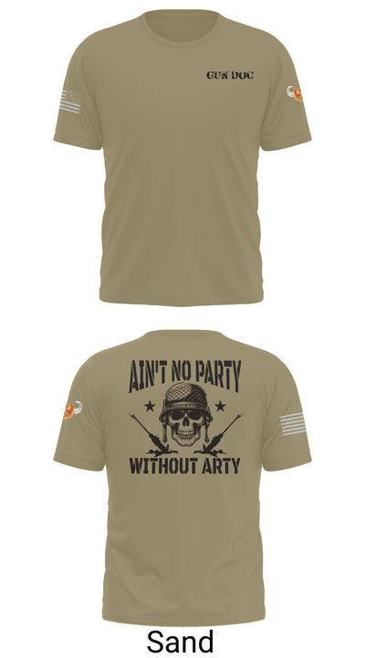 1-320th FA, Fox Battery 2295294 Old School Cotton Feel Shirt - 90